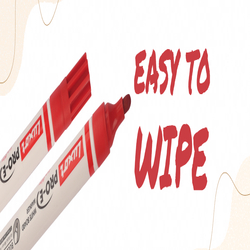 Luxor PRO-E White Board Marker - Red